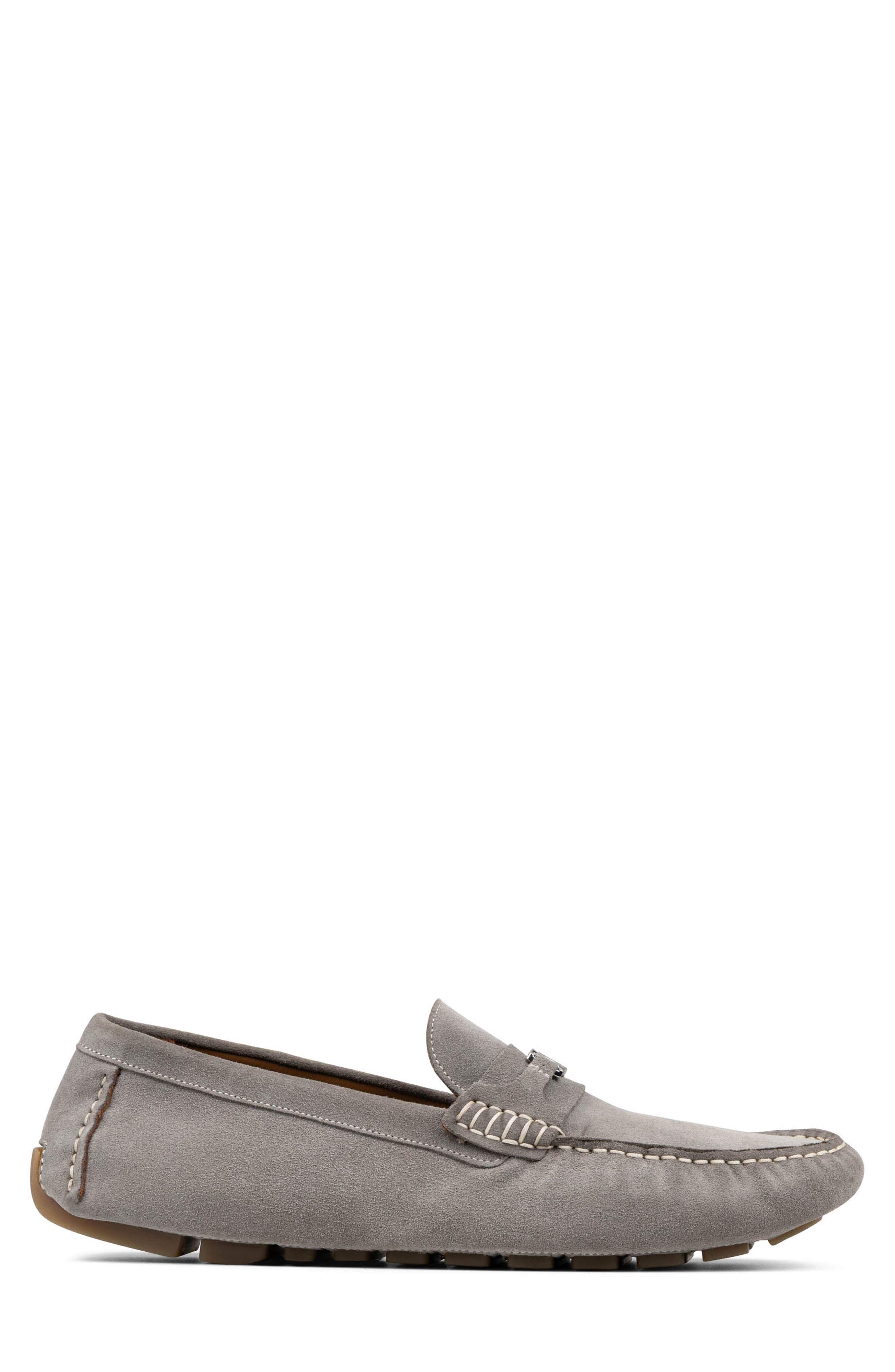 Donald Pliner Bit Driving Loafer, Alternate, color, Cloud Grey