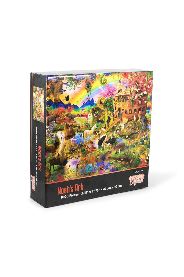 Noah's Ark Animals 1000 Piece Jigsaw Puzzle, Main, color, Multi-Color