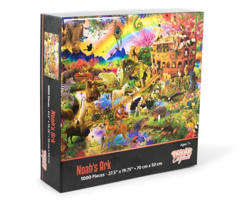 Noah
s Ark Animals 1000 Piece Jigsaw Puzzle