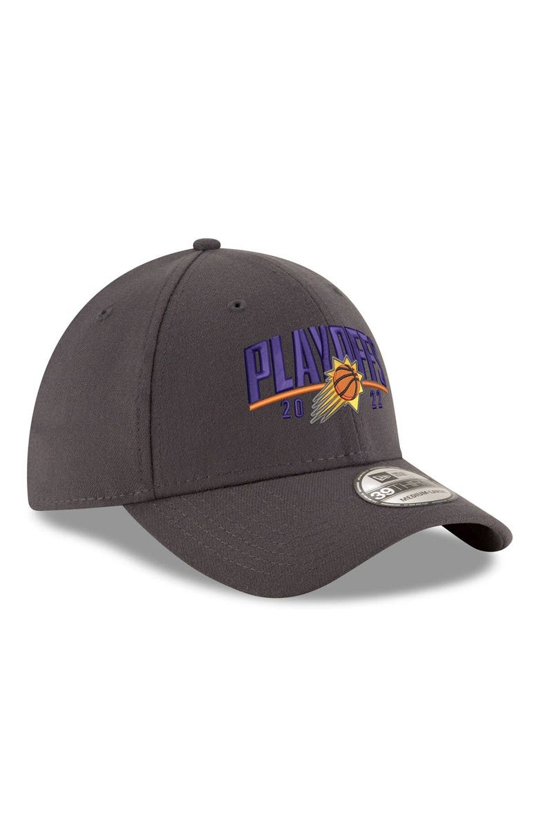 New Era Men's New Era Gray Phoenix Suns 2022 NBA Playoffs Arch 39THIRTY Flex Hat, Alternate, color, 