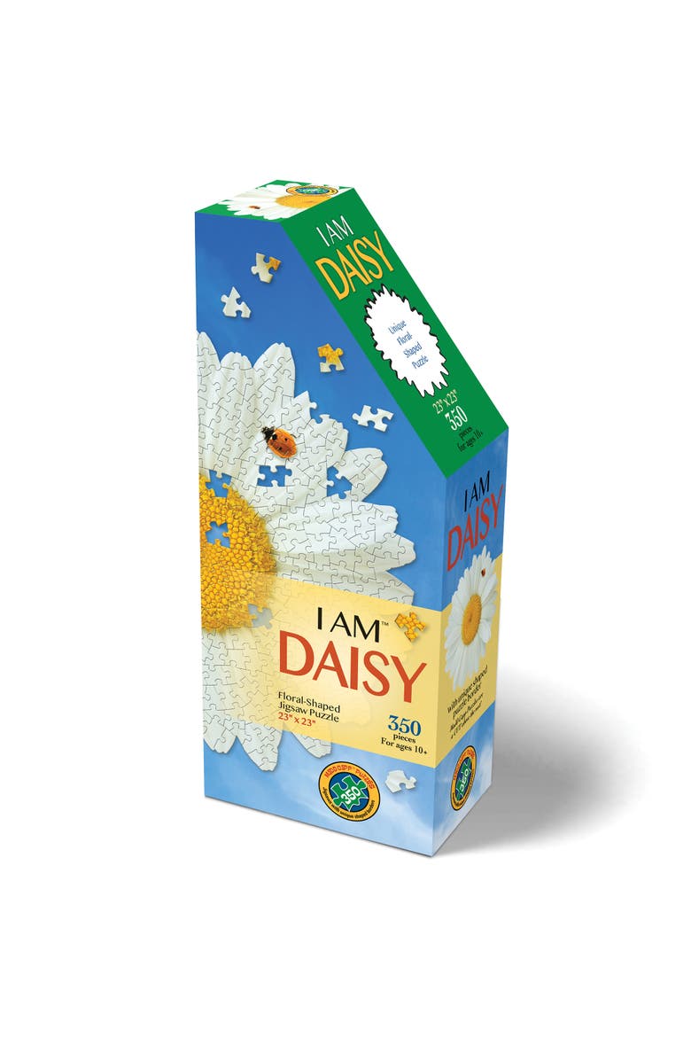 I Am Daisy 350 Piece Jigsaw Puzzle 23X23 Inch, Main, color, Multicolored