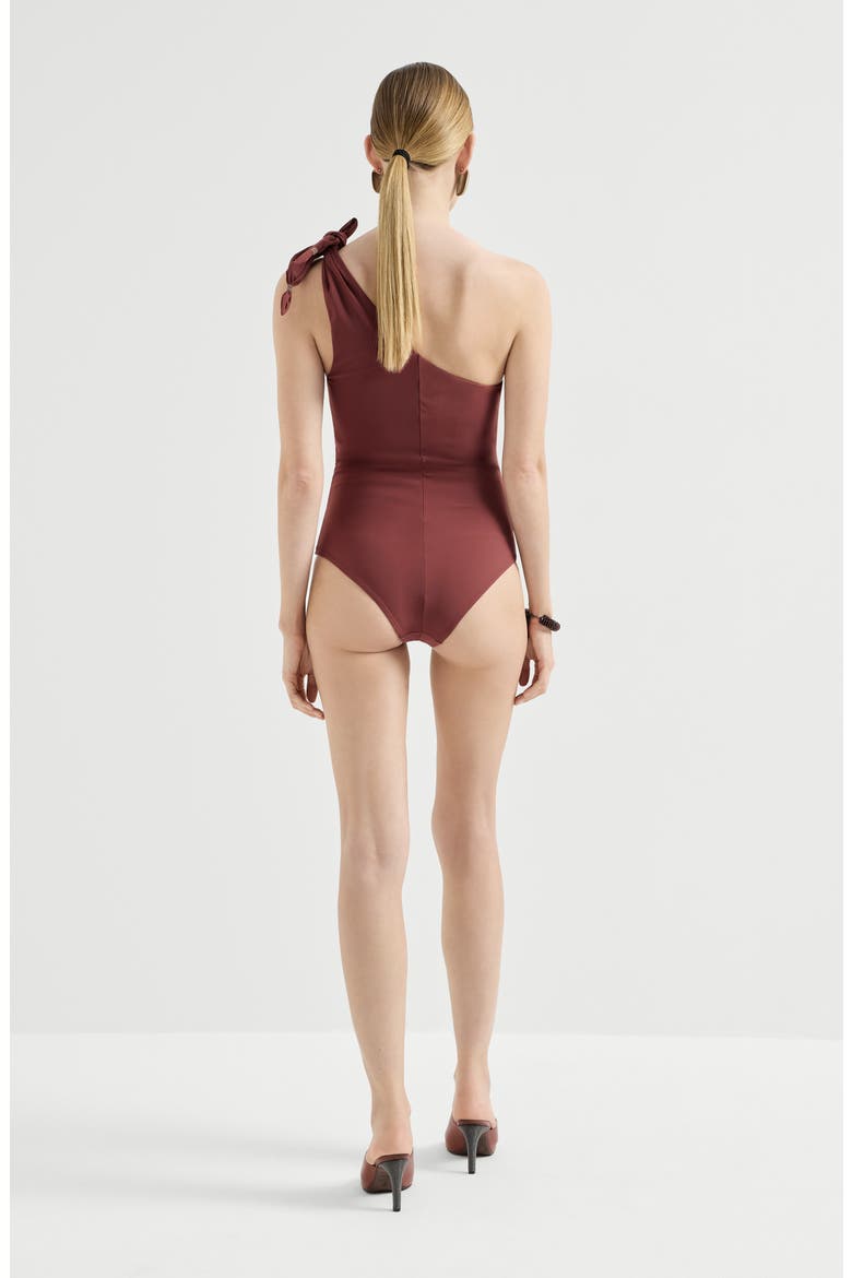 One-piece swimsuit, Alternate, color, Bordeaux