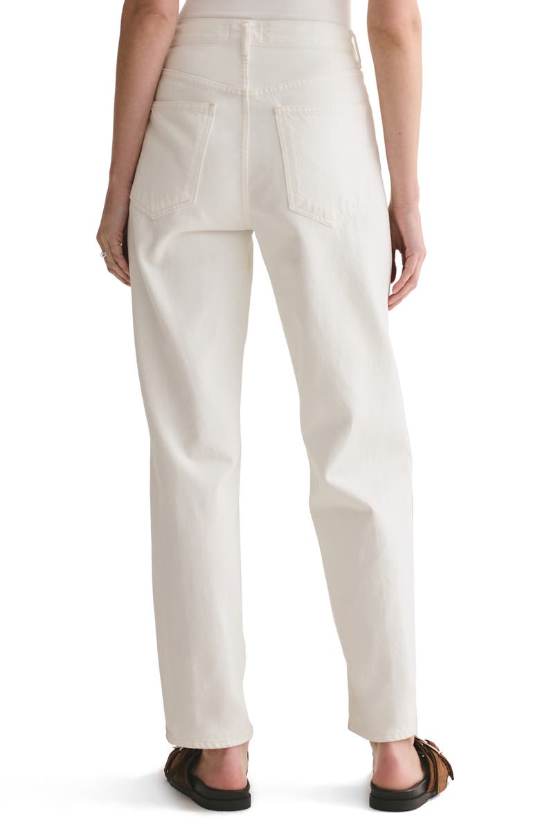 AGOLDE Crisscross Straight Leg Jeans, Alternate, color, 