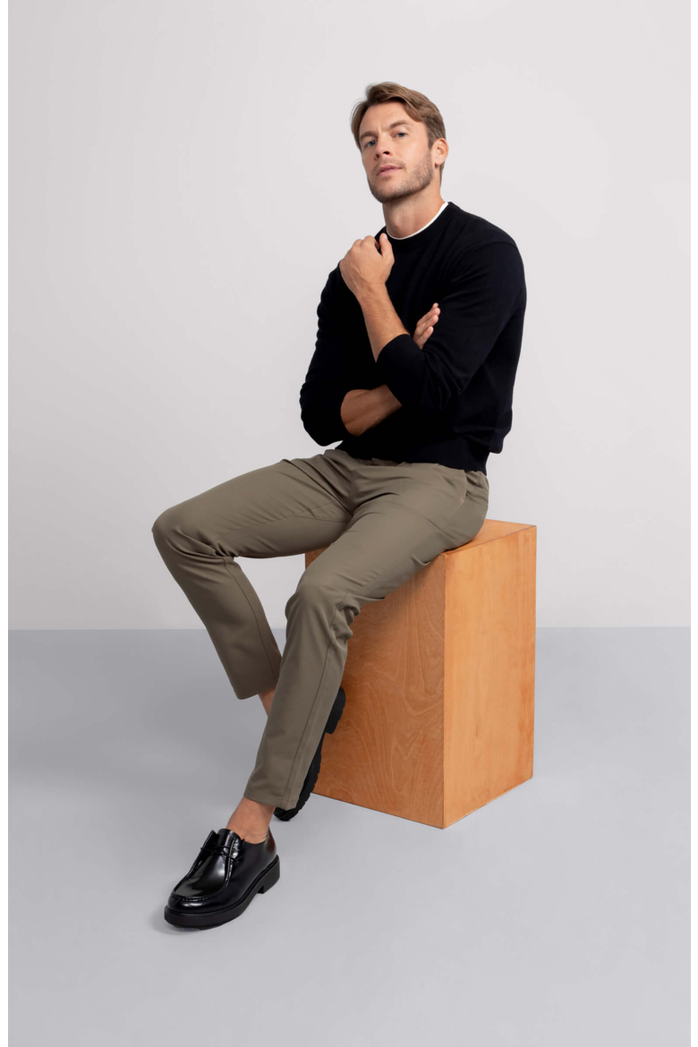 Jetsetter Tech Pant Slim Fit, Alternate, color, Olive Green