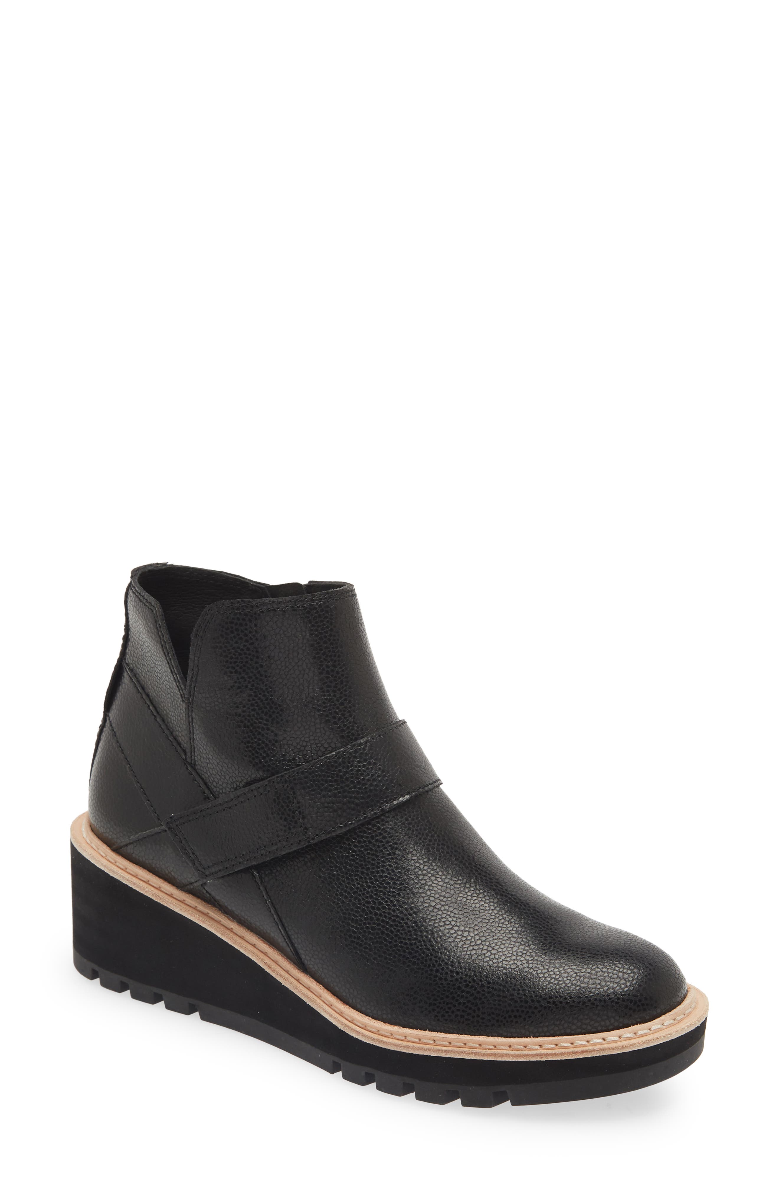 Eileen Fisher Platform Wedge Bootie, Main, color, 