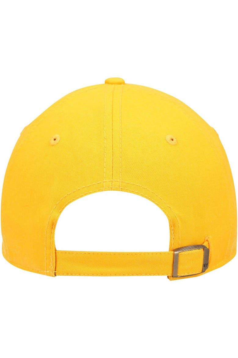 Women's '47 Gold Green Bay Packers Miata Clean Up Secondary Adjustable Hat, Alternate, color, Gold
