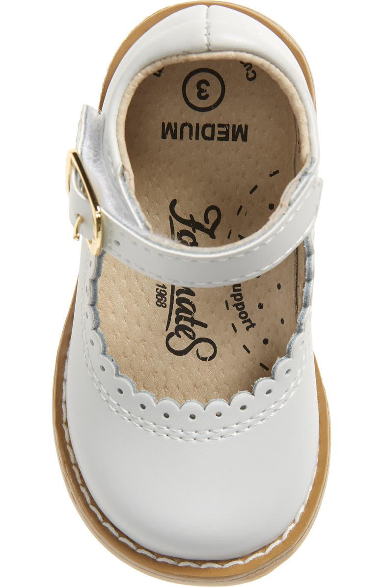 Footmates Allie Mary Jane, Alternate, color, White