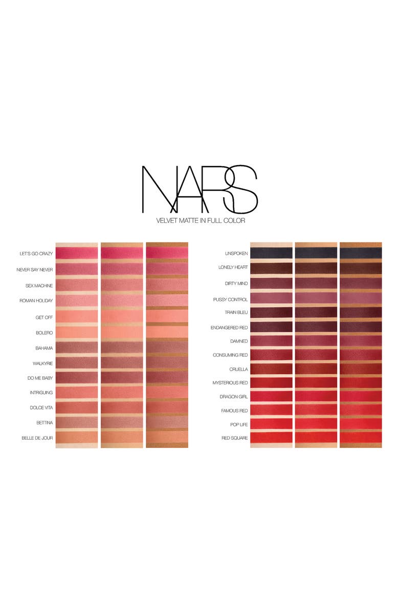 NARS Velvet Matte Lipstick Pencil, Main, color,
