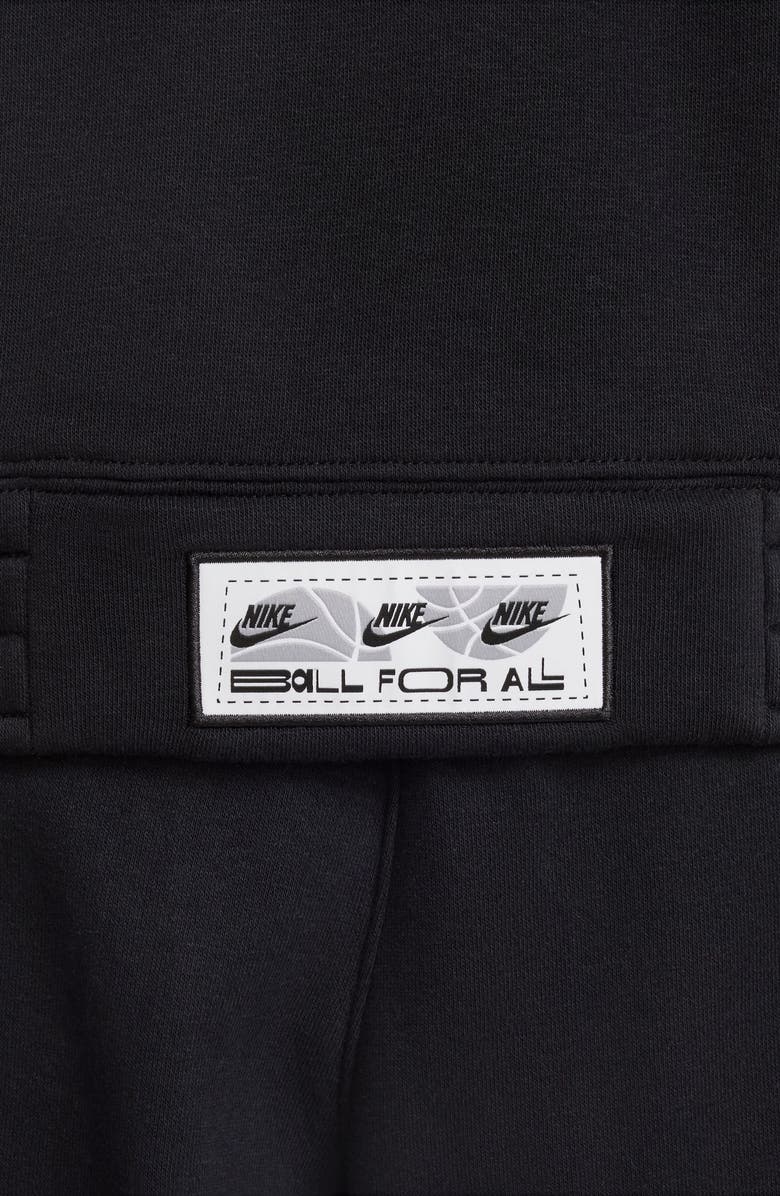 Nike Kids' Culture of Basketball Short Sleeve Half-Zip Hoodie, Alternate, color,