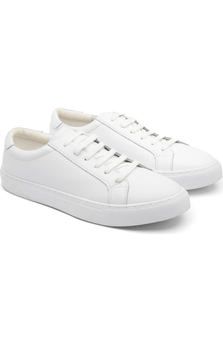 Gernie 36S Low Top Sneaker, Main, color, White Napa