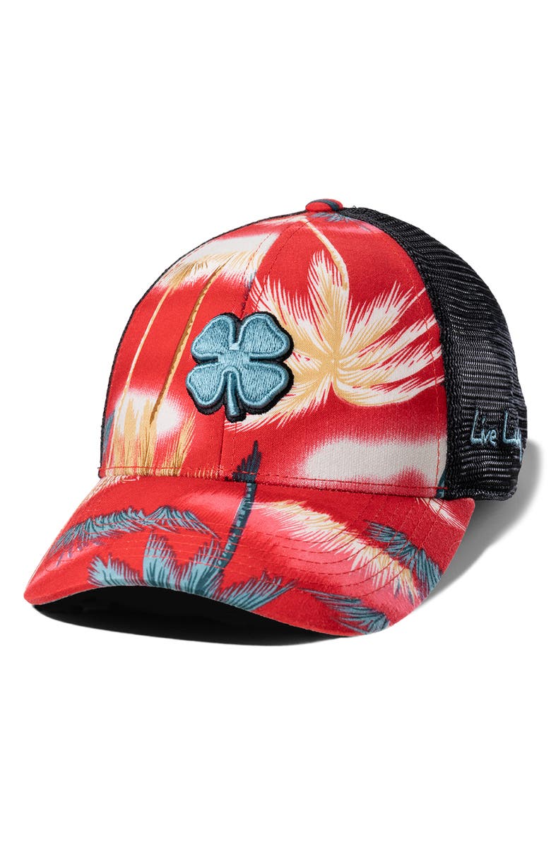 Black Clover Island Luck 23 Snapback Cap, Alternate, color, Tropical