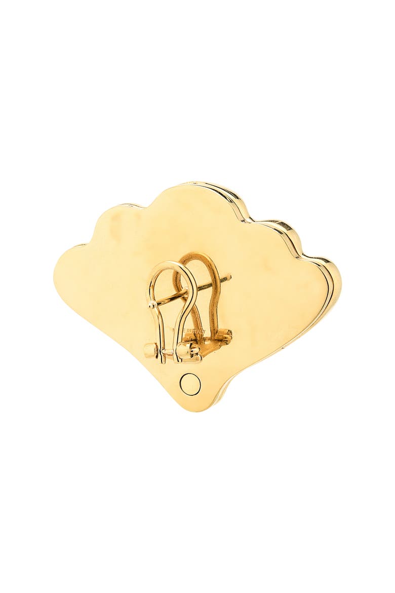 Mirror Earrings, Alternate, color, GOLD/ SILVER