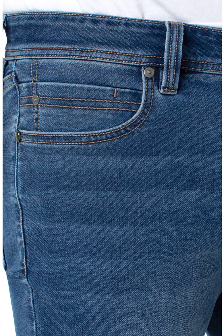 Kingston Modern Slim Straight Leg Jeans, Alternate, color, LINTON