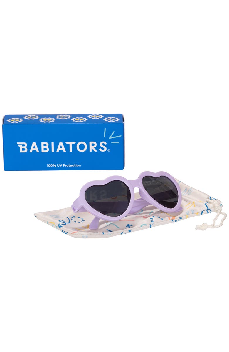 Babiators Kids
Heart Shaped Sunglasses, Alternate, color, Iris