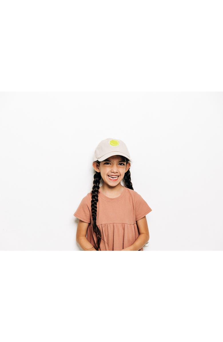 Rey To Z Terry Tennis Hat - Kids, Alternate, color, Dune