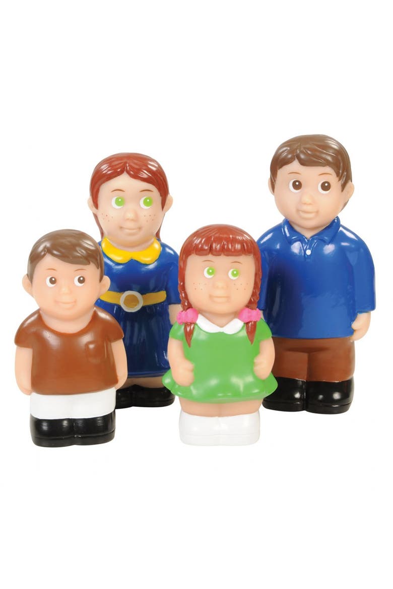 Caucasian Family - Set of 4, Main, color, Multicolored