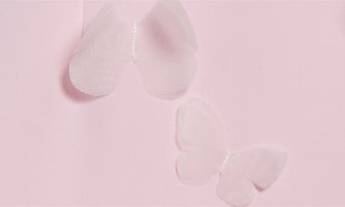 Coperni Scuba Butterfly Slip Dress In Pink