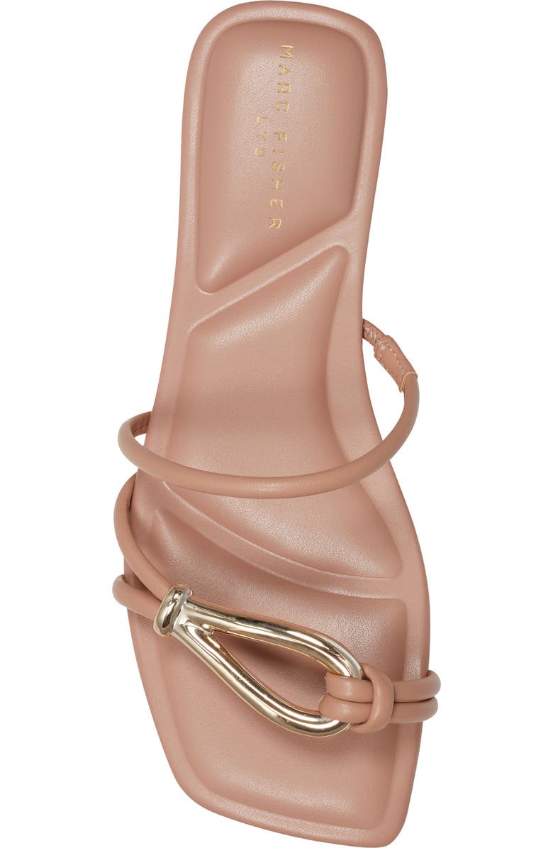 Marc Fisher LTD Mazza Slide Sandal, Alternate, color, Medium Natural