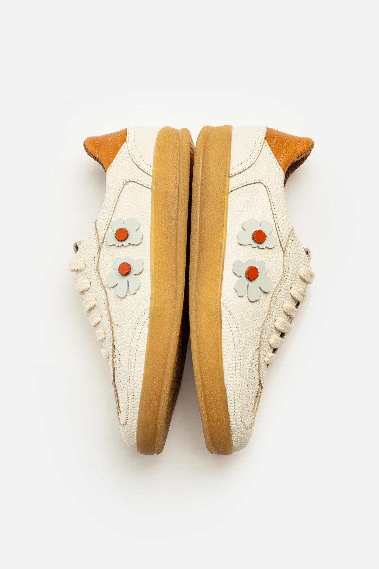 Big Flower Trouble Sneaker, Alternate, color, White