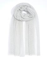 Lauren Ralph Lauren Shimmer Pointelle Wrap