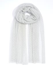 Lauren Ralph Lauren Shimmer Pointelle Wrap