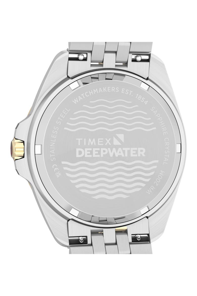 Deepwater Arctic 200 Two-Tone Bracelet Watch, 40.5mm, Alternate, color, SILVER-TONE