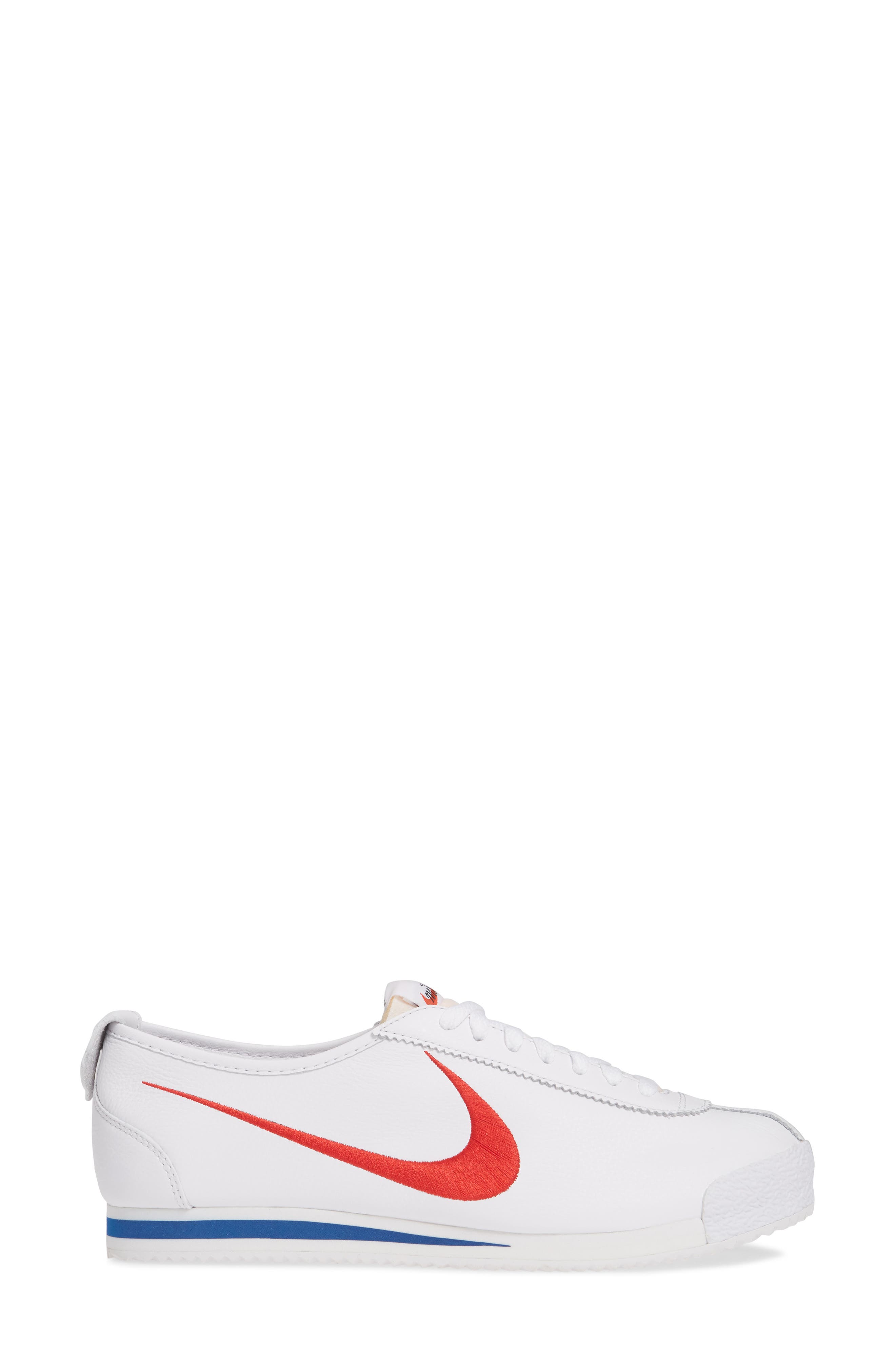 Cortez '72 S.D. Sneaker, Alternate, color, 100 WHITE/ VARSITY RED