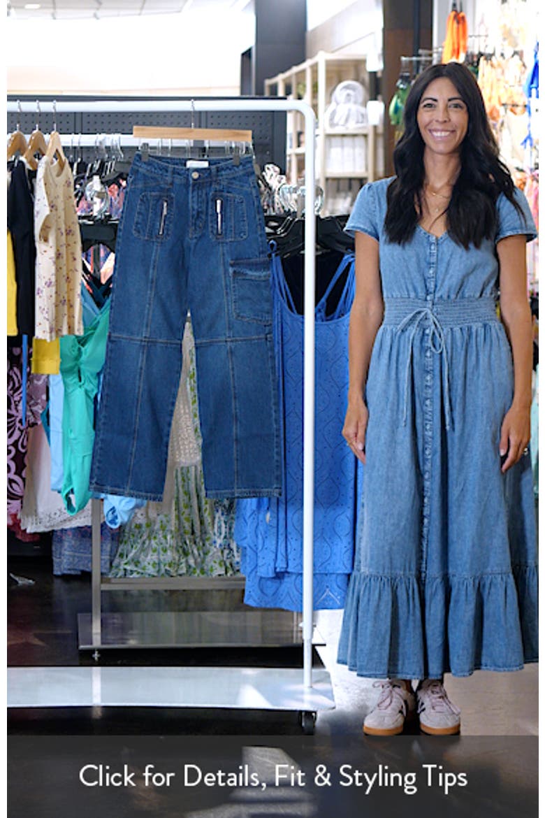 Kids' Paneled Wide Leg Jeans video