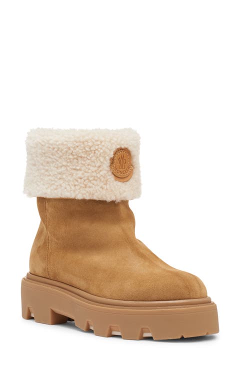 Aurea Genuine Shearling Bootie (Women)