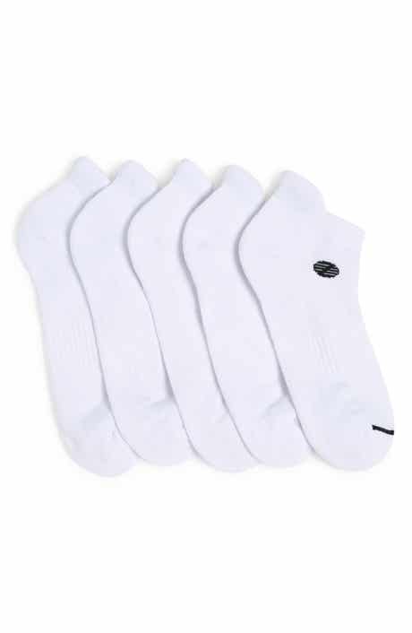 Z by Zella Sport 5-Pack Tab Back Socks