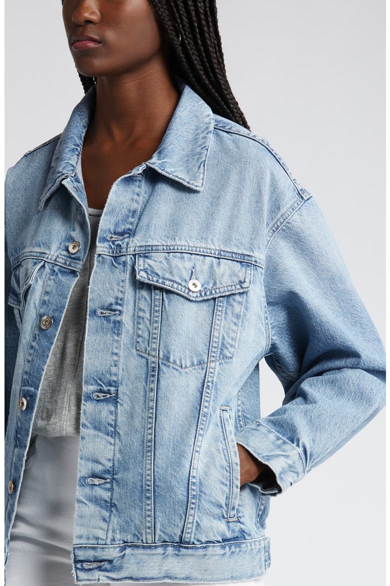 Hunter Denim Jacket, Alternate, color, INTUITION