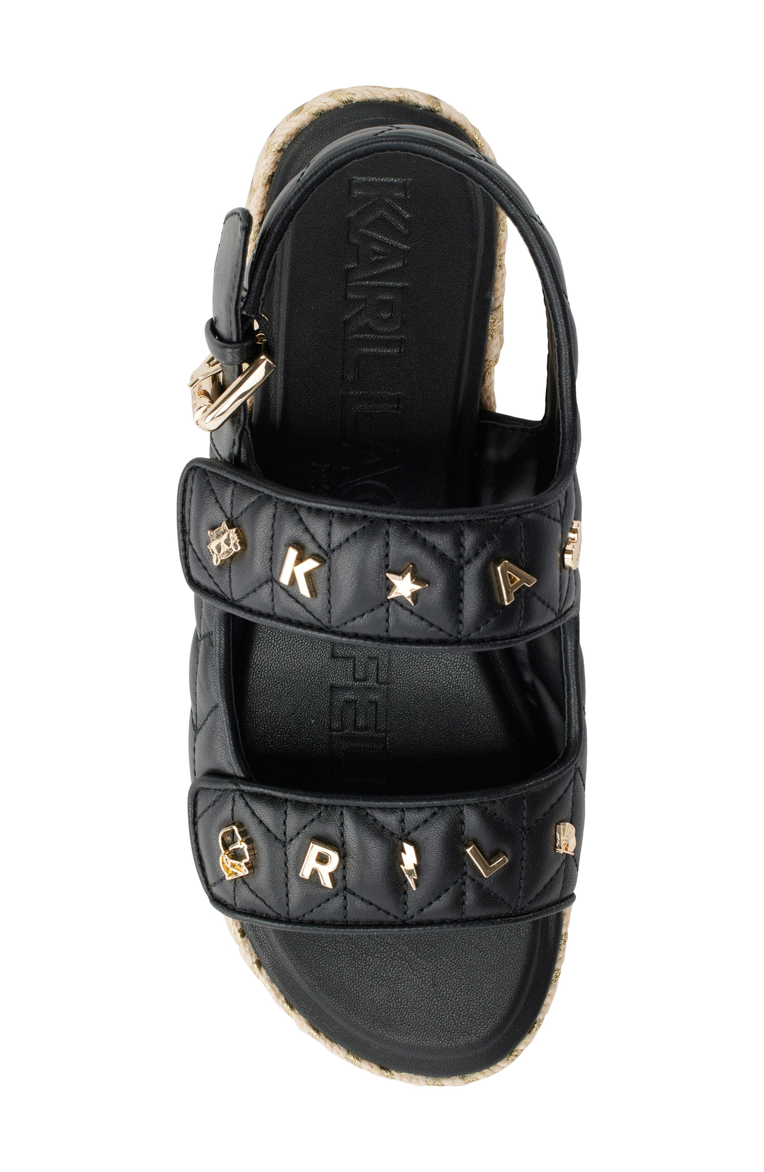 KARL LAGERFELD PARIS Charlay Slingback Sandal, Alternate, color, 