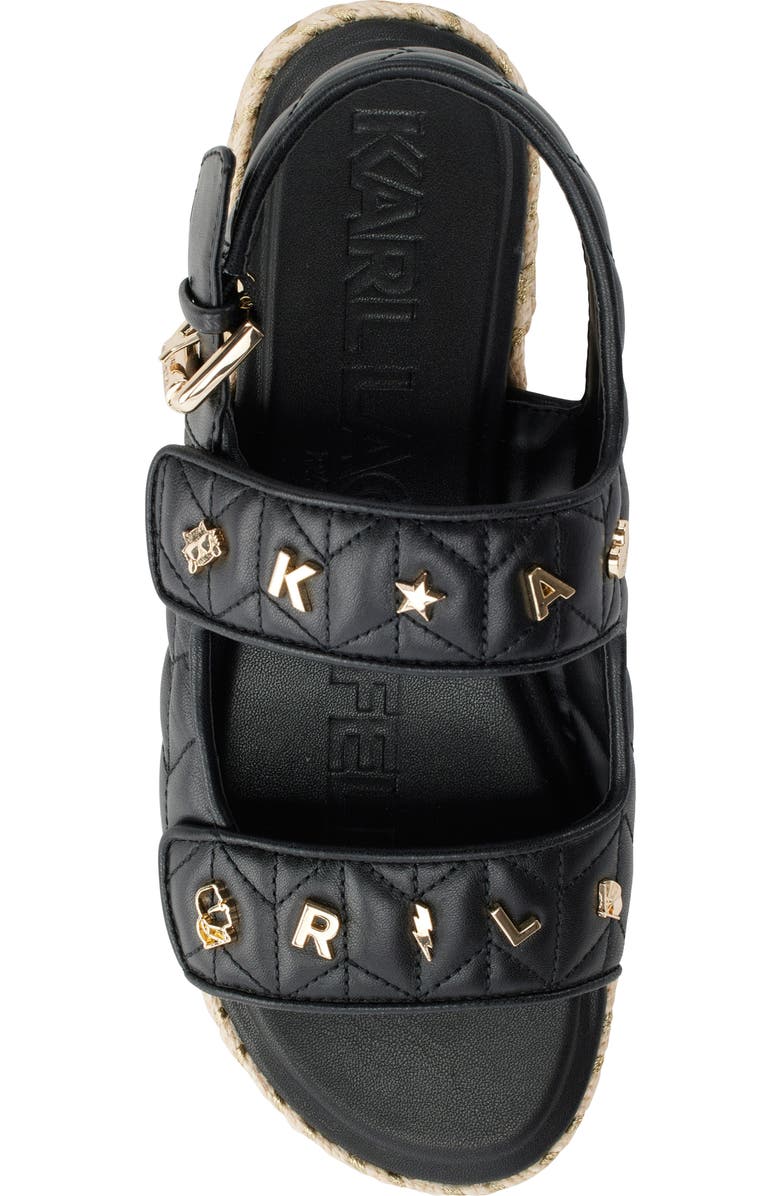 KARL LAGERFELD PARIS Charlay Slingback Sandal, Alternate, color,