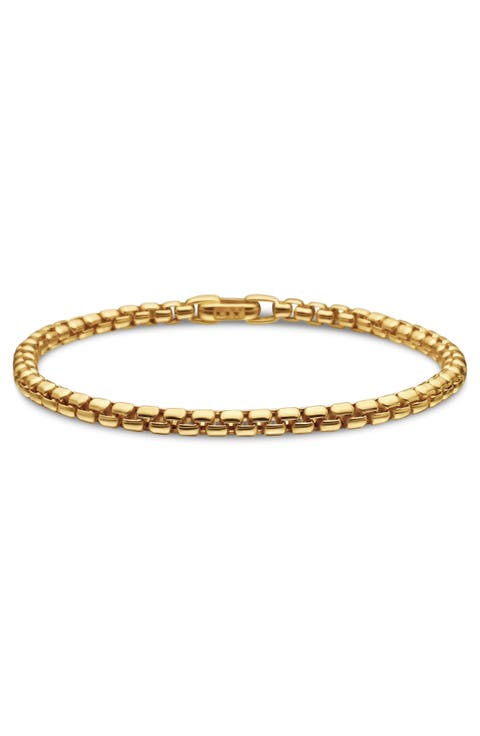 Bel Aire Chain Bracelet in 18K Yellow Gold, 4mm