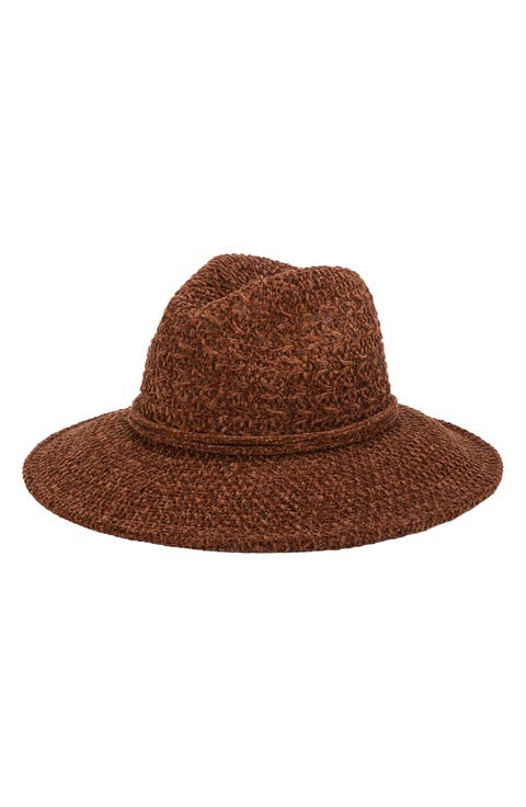 Chenille Fedora