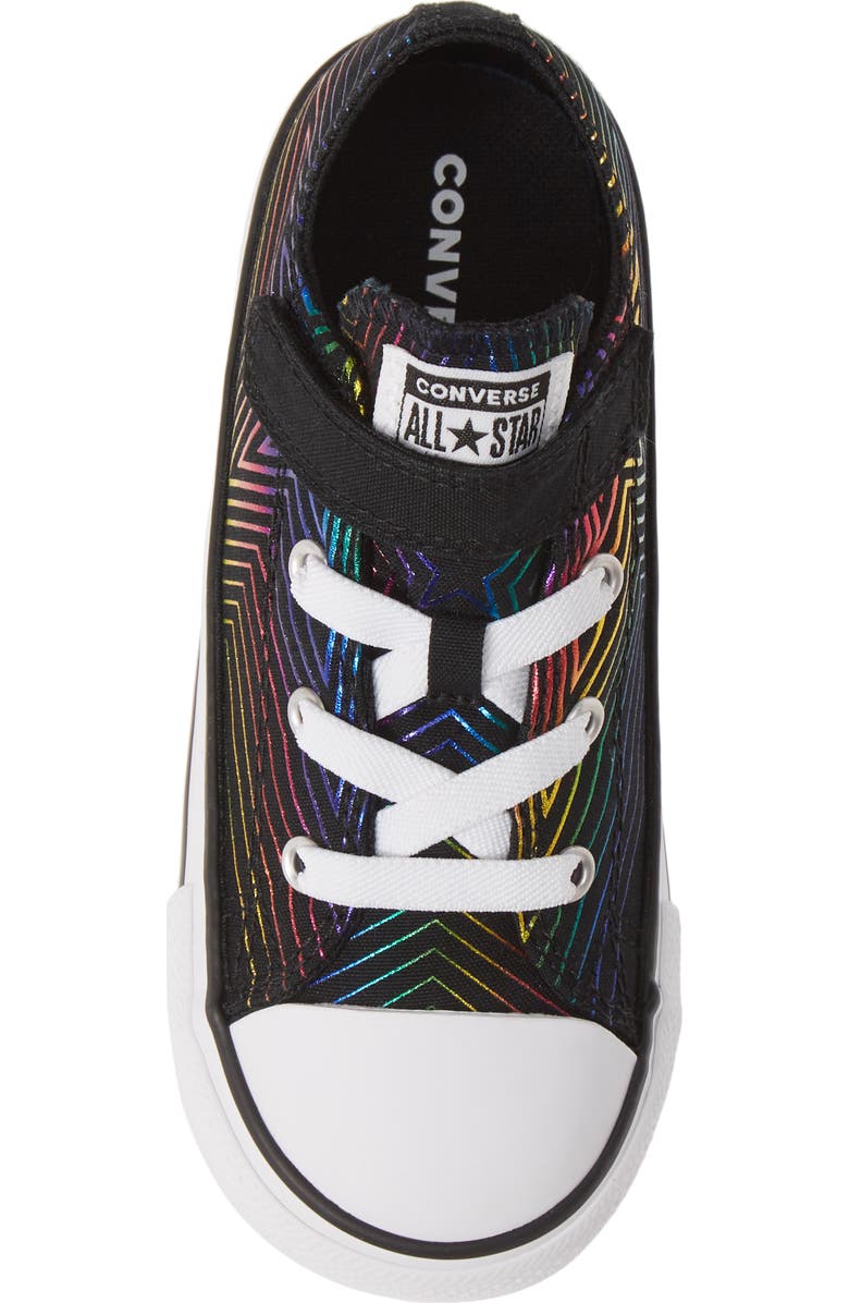 Converse Chuck Taylor<sup>®</sup> All Star<sup>®</sup> 1V Rainbow Star Low Top Sneaker, Alternate, color,