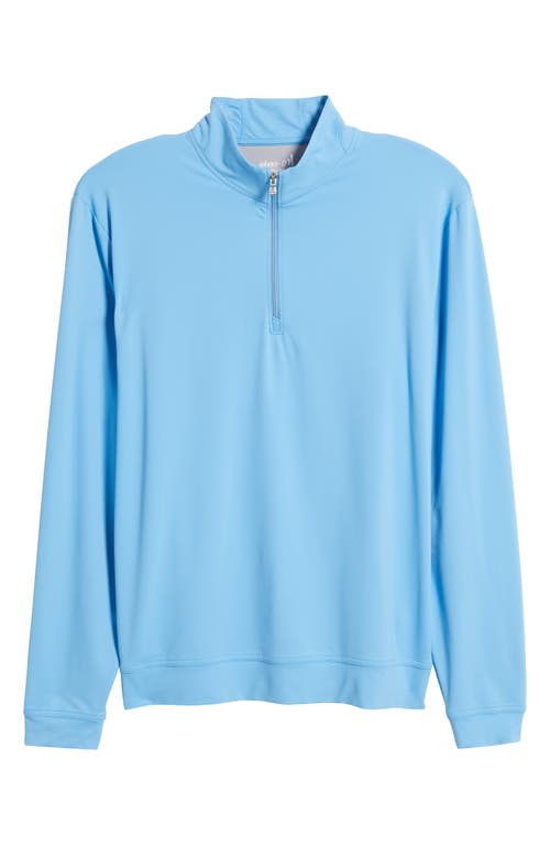 Johnnie-o Motion Performance Quarter Zip In Maliblu