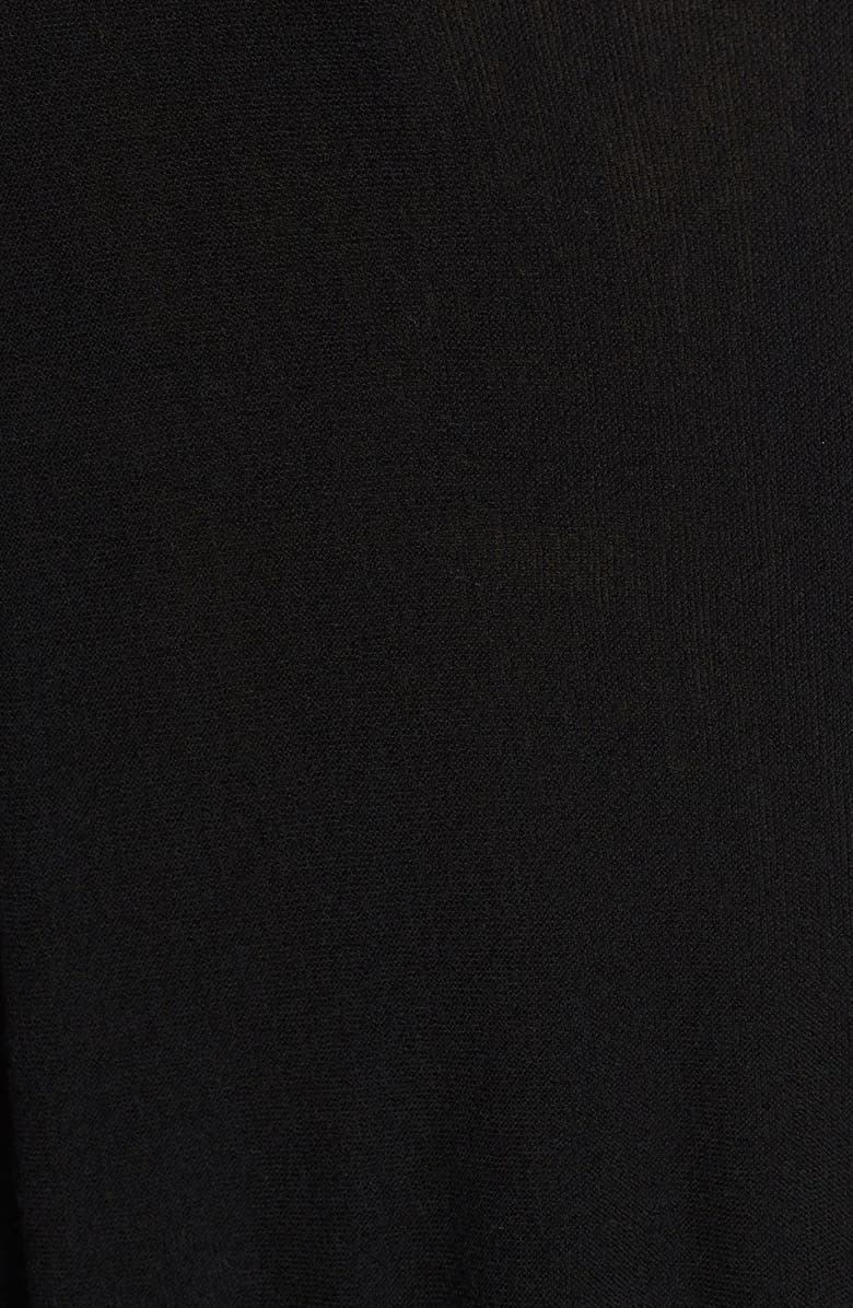 Eileen Fisher Asymmetrical Merino Poncho, Alternate, color, 