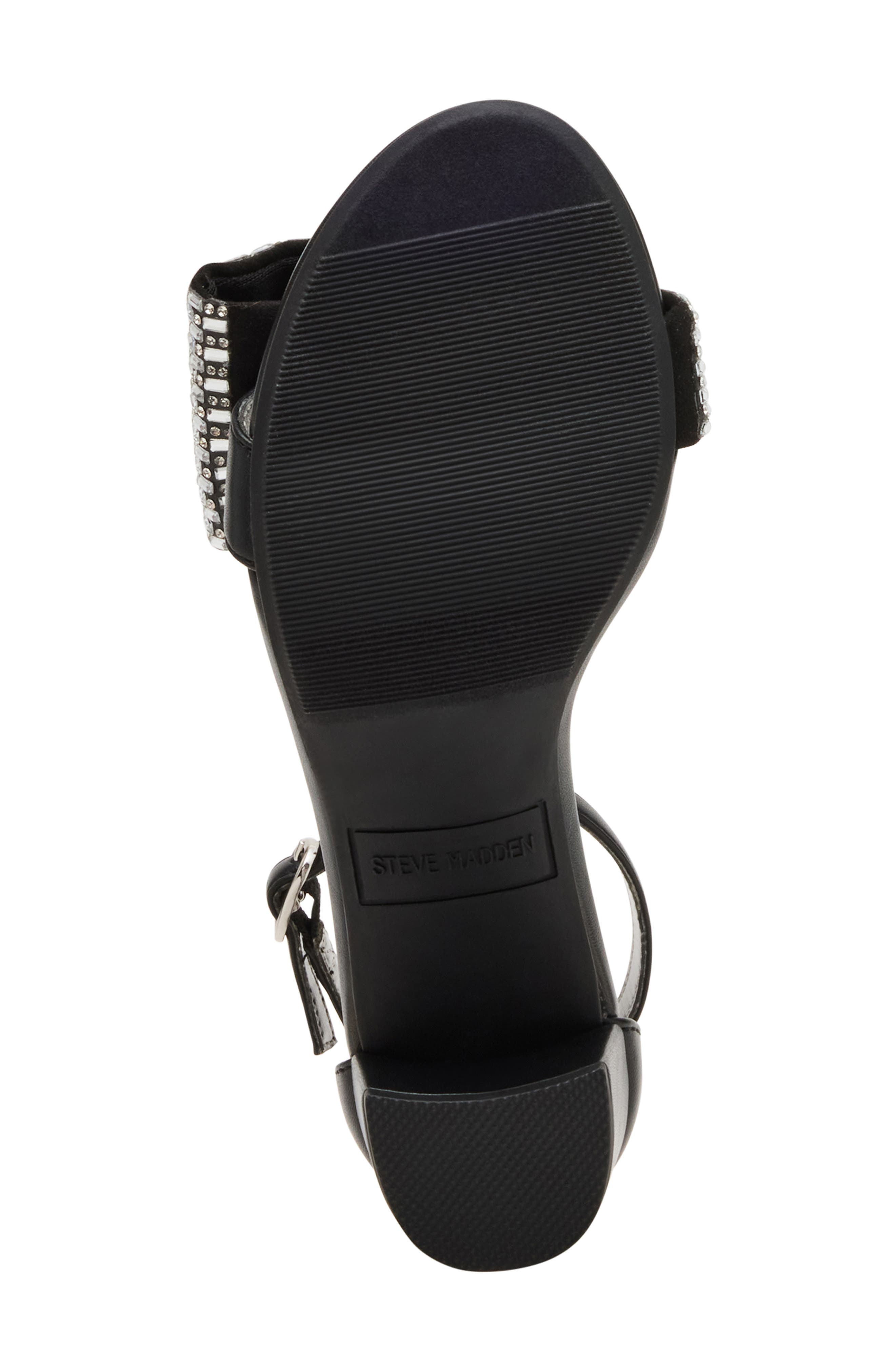 Steve Madden Kids' Jabigal Ankle Strap Sandal, Alternate, color, Black