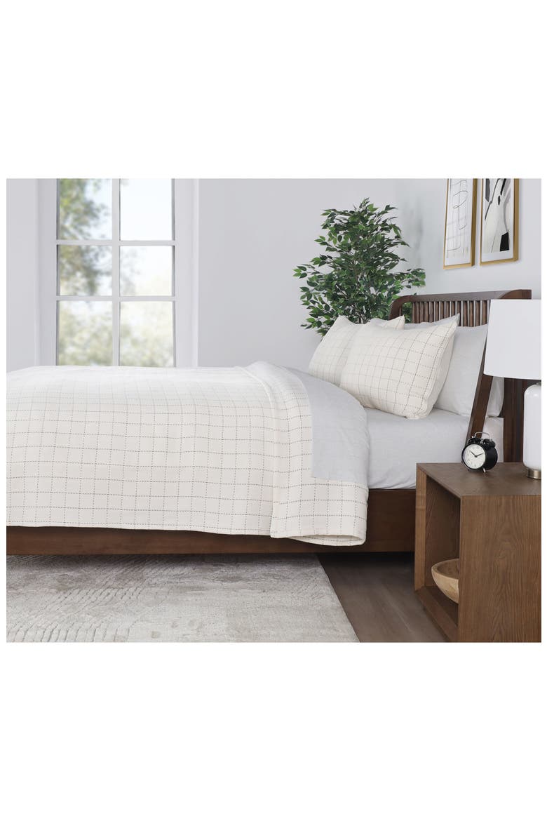 Yukon Coverlet Set, Alternate, color, IVORY