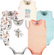 Hudson Baby Cotton Tank-Style Bodysuits