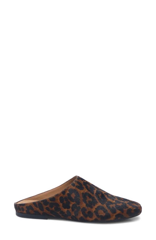 Gentle Souls Wanda Genuine Calf Hair Mule In Animal Print