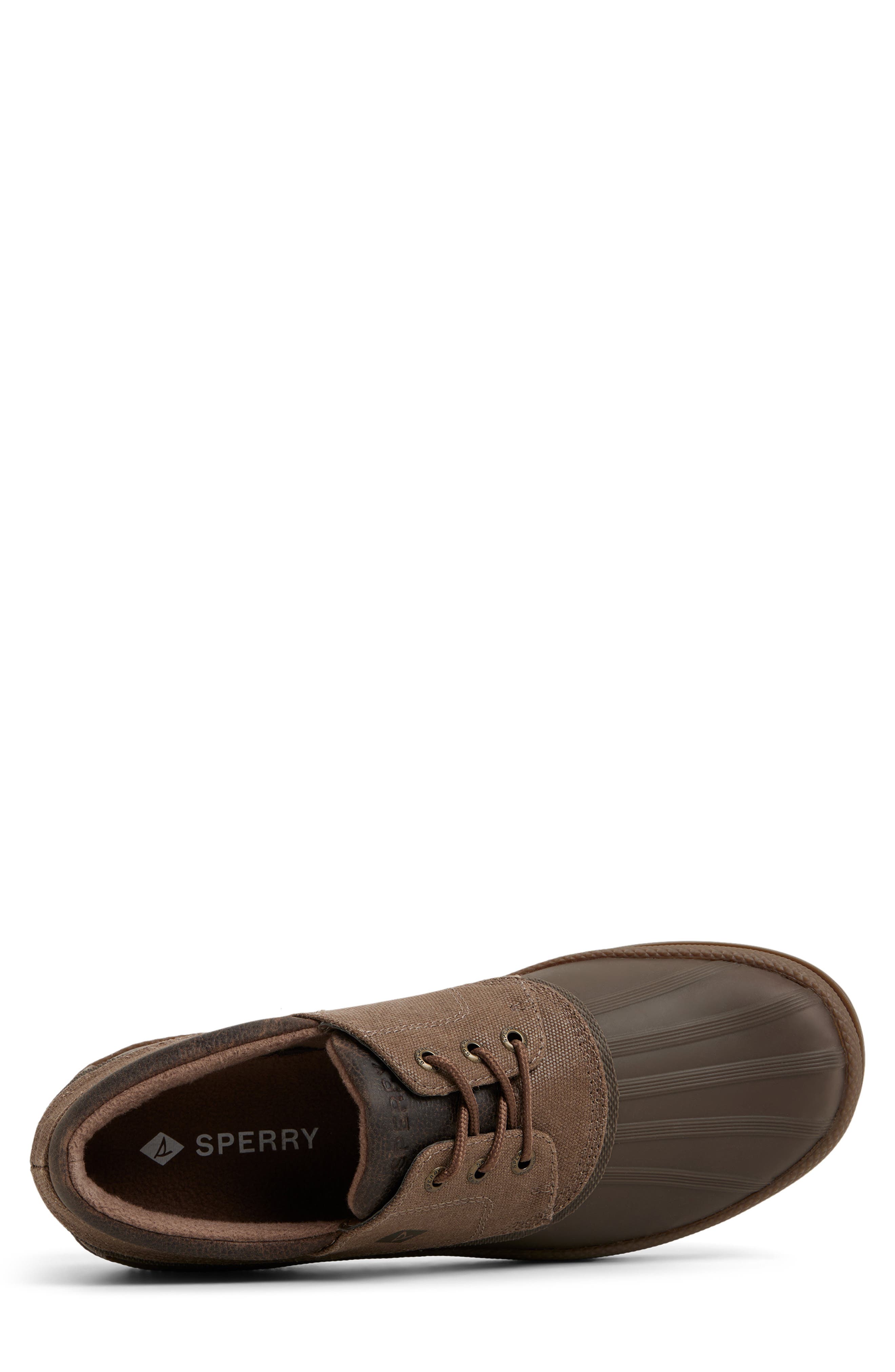 Sperry Coldbay 3-Eye Duck Boot, Alternate, color, Taupe