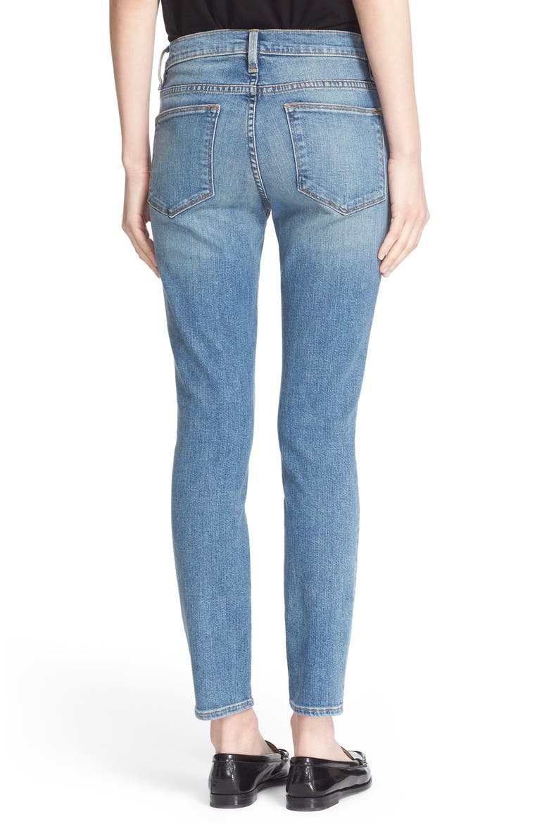 'Le High Skinny' High Rise Crop Jeans, Alternate, color, SAYVILLE