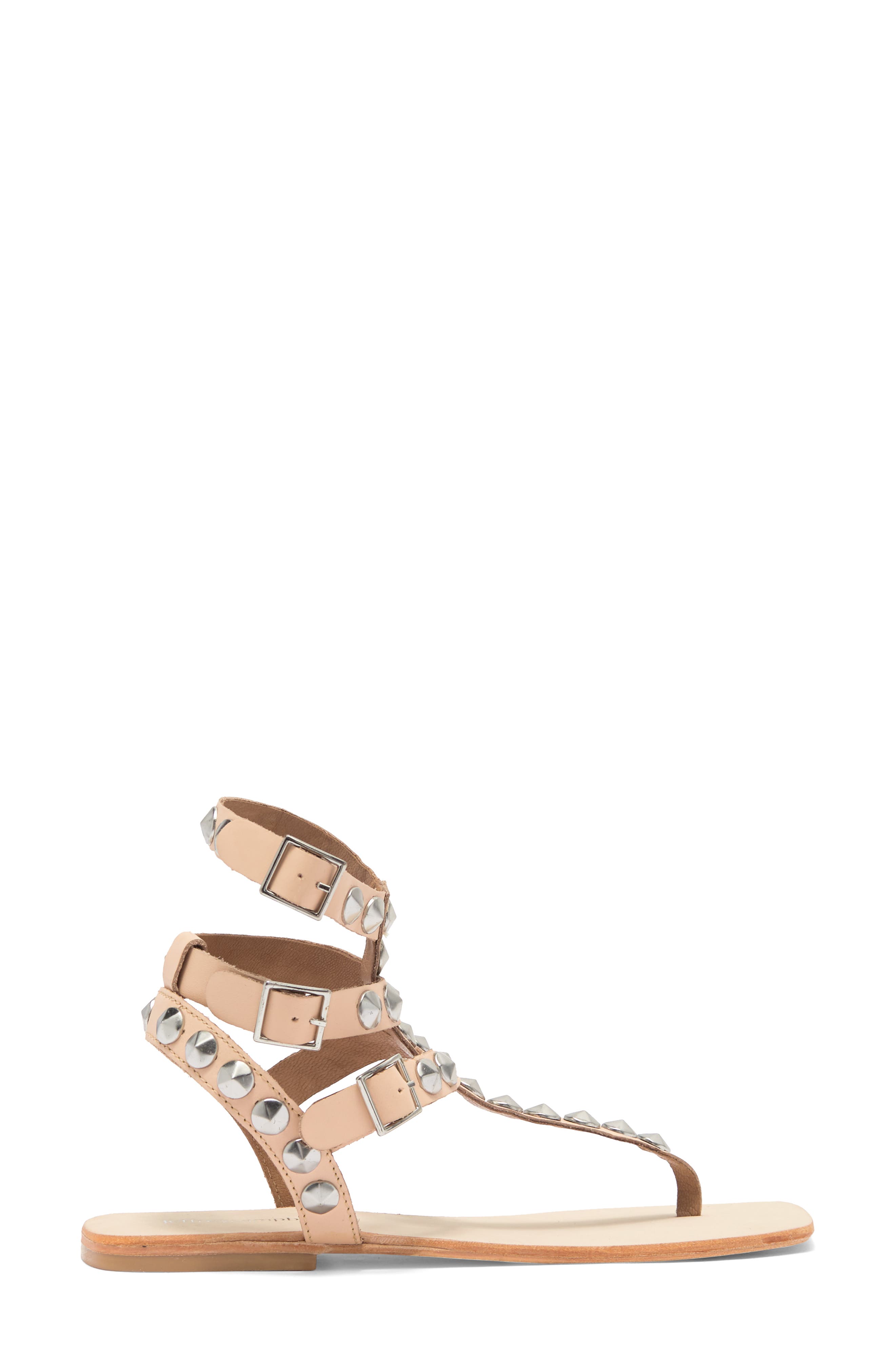 Jeffrey Campbell Demonica Studded Gladiator Sandal, Alternate, color, 