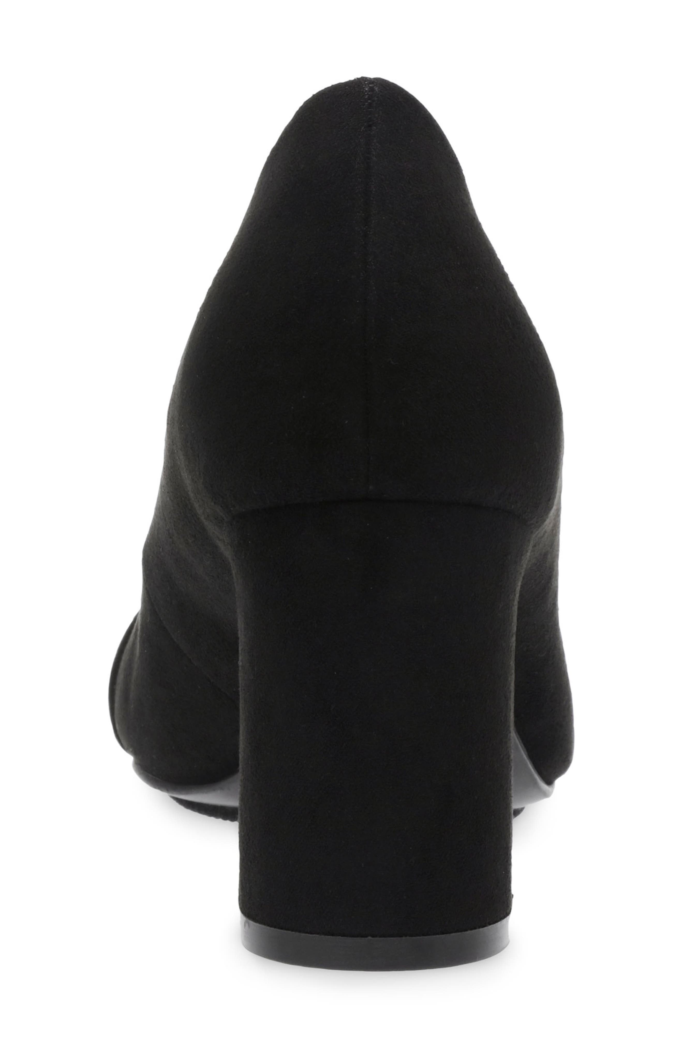 Anne Klein Bentley Buckle Pump, Alternate, color, Black