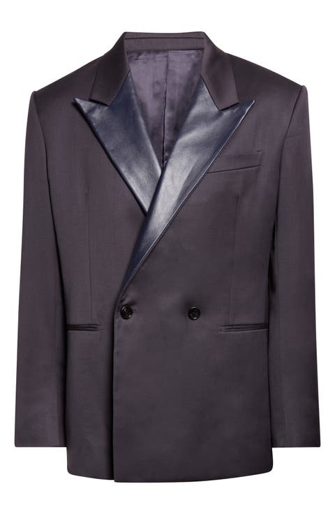 Sherborne Grain de Poudre Wool Tuxedo Jacket