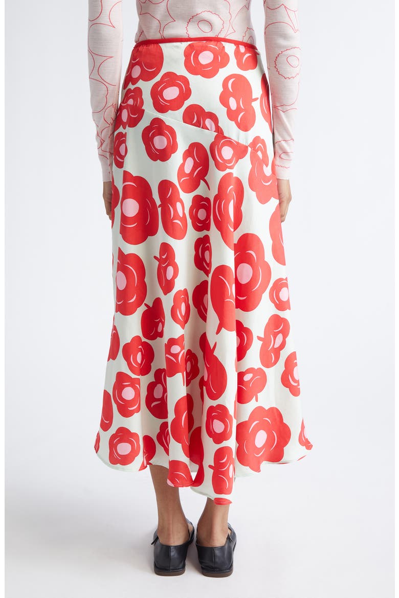 Tassit Tumma Maxi Skirt, Alternate, color, LIGHT TURQUOISE RED PINK