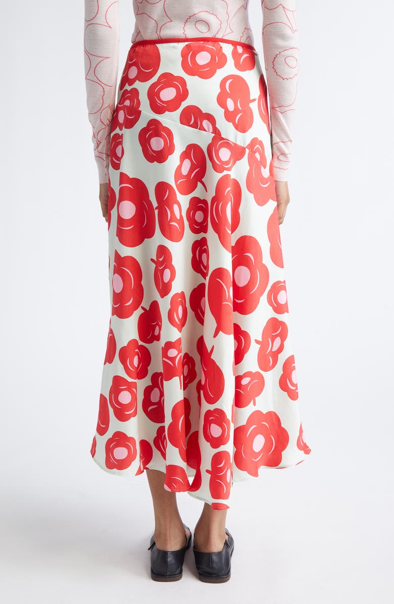 Marimekko Tassit Tumma Maxi Skirt, Alternate, color, Light Turquoise Red Pink