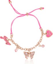 Juicy Couture Kids Kids Adjustable Butterfly Charm Bracelet
